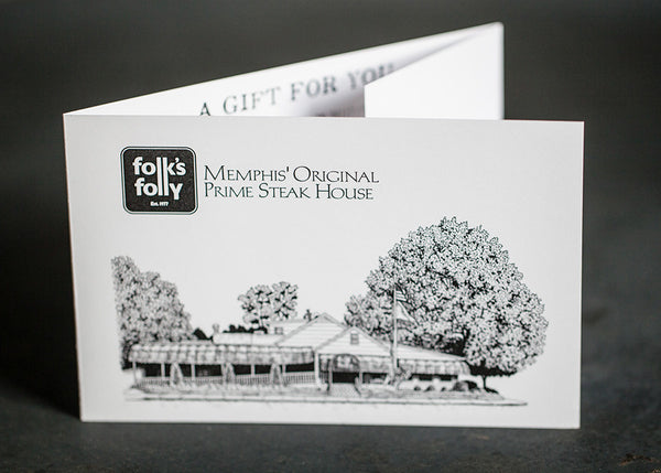 Folk's Folly/Humphrey's Gift Certificates